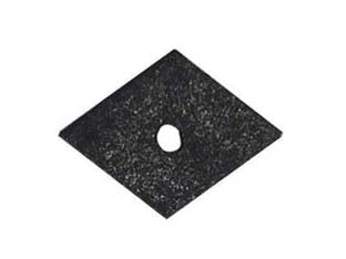 RONDELLA  A ROMBO IN RUBEROIDE RG- - mm.30x30 - 200 pezzi FRIULSIDER