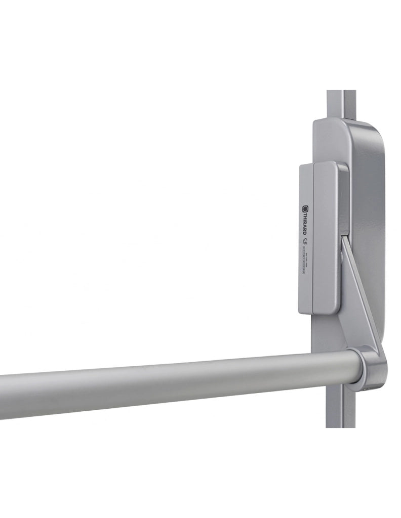 Serratura antipanico a 3 punti alto e basso, reversibile, grigia, porta max 1150 mm – THIRARD