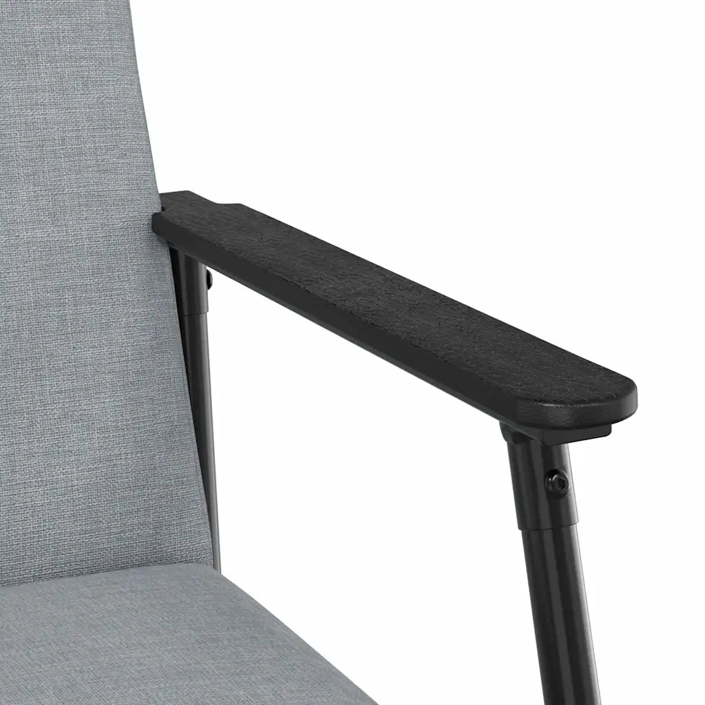 Poltrona | Sedia Relax Grigio chiaro Tessuto