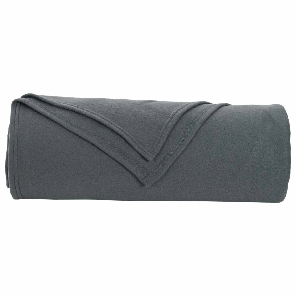 Coperte da Pile 6 pcs Grigio scuro 280 x 210 cm Panno 42017144