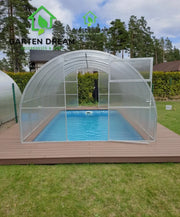Copertura per Piscina Garten Dream MARINA 3x8 m con Policarbonato 6 mm