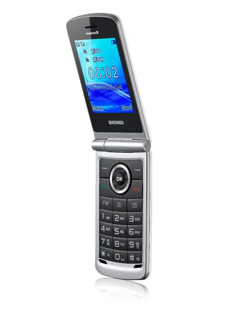 Brondi Cellulare MAGNUM 4 Bianco Maxi Display