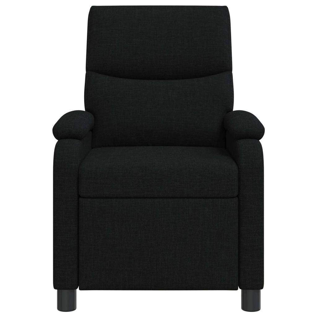 Poltrona Massaggiante Nero Tessuto 42035011