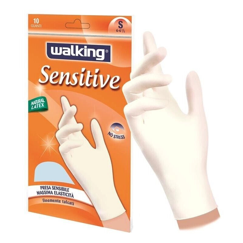 GUANTI SENSITIVE S FINEMENTE TALCATI 10 PZ