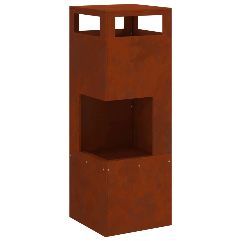 Focolare Marrone 35 x 35 x 100 cm 858931