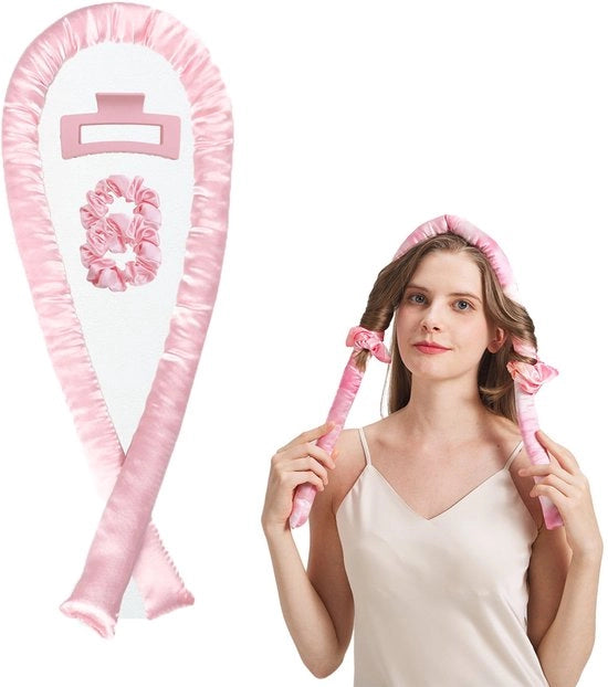 Rollatori Senza Calore - Incl. 2 fascette e 1 clip per capelli - Rotoli per Capelli - Rotoli per Capelli - Rotoli per Capelli - Rotoli morbidi e lisci - Rotoli