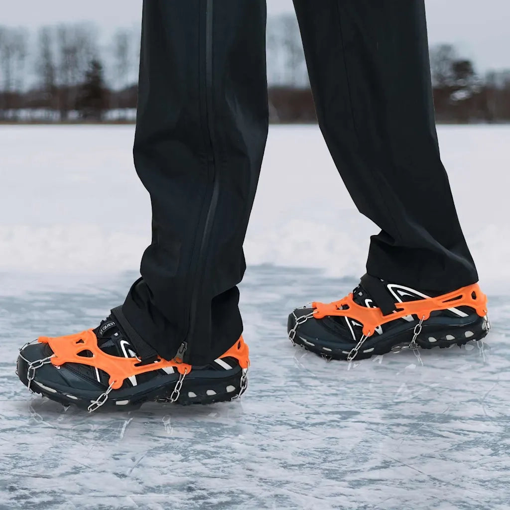 Artigli di ghiaccio per scarpe Arancione M 42021443