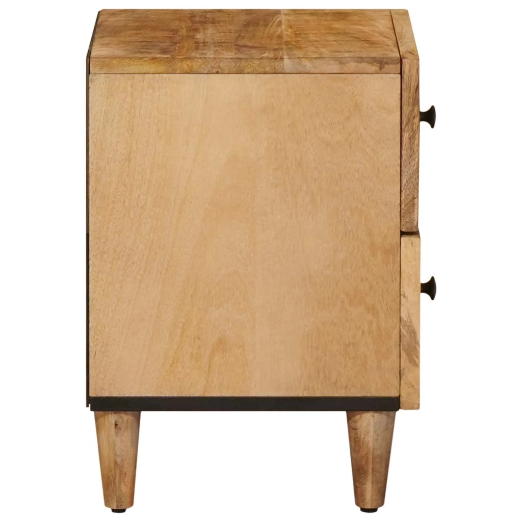Comodino con cassetto 2 pcs Marrone 40 x 33,5 x 46 cm 4018915