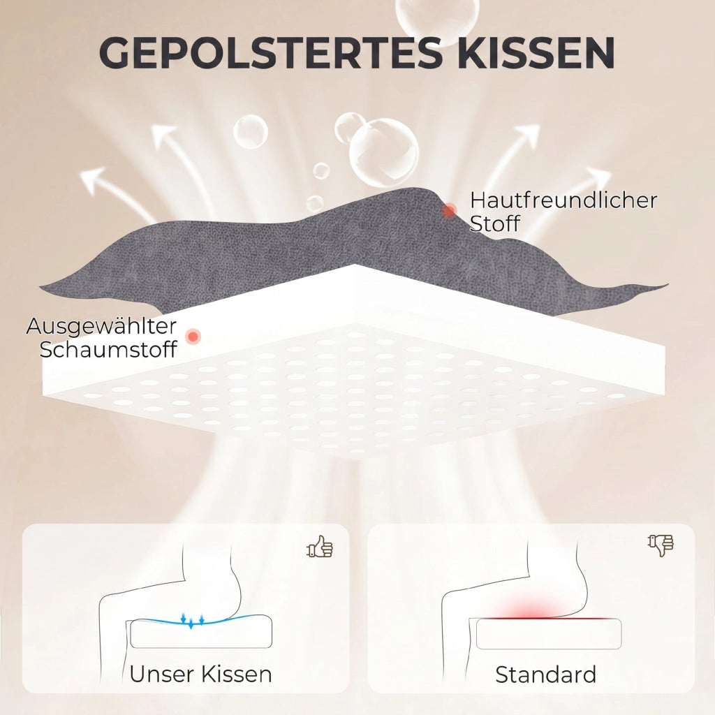 Sedia da ufficio massaggiante ergonomica ¨C Minimal ¨C Grigio