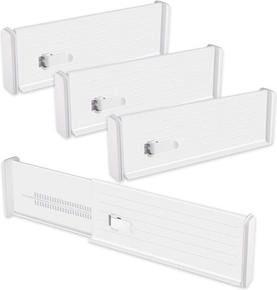 Sistema di distribuzione di carreggiamento regolabile, rivestimento in plastica per cucina espandibile, organizzatori di carreggiamento, distributori di organizzatori di carreggiamento per cucina, camera da letto, ufficio, scrivania, carreggiamento