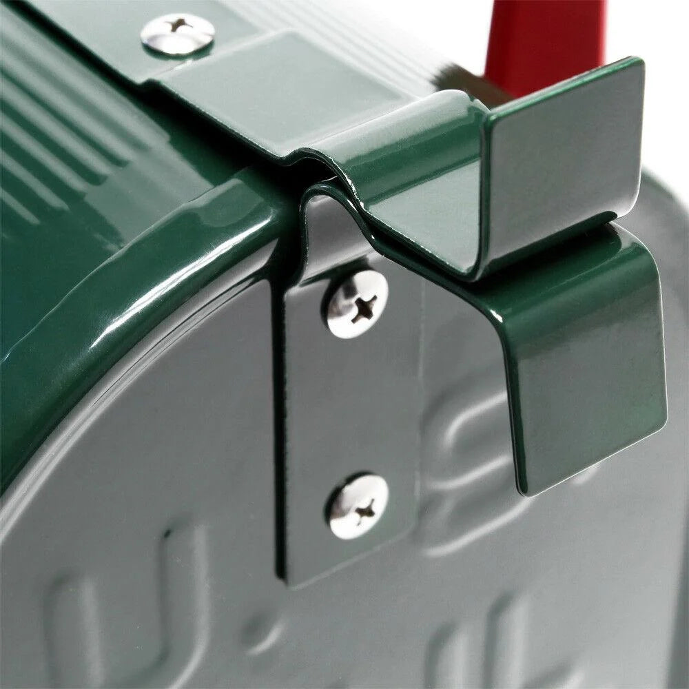 Cassetta postale di design in stile americano cassetta postale indipendente USA verde 16_0000088