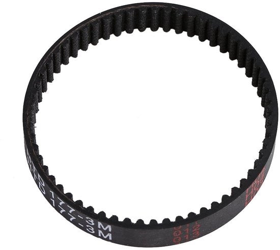 Cinghia di trasmissione 9mm - Gomma - Cinghia di ricambio - Adatto per KW715/ KW713/ BD713 - Resistente agli urti - Garanzia di qualità - Cinghia a denti