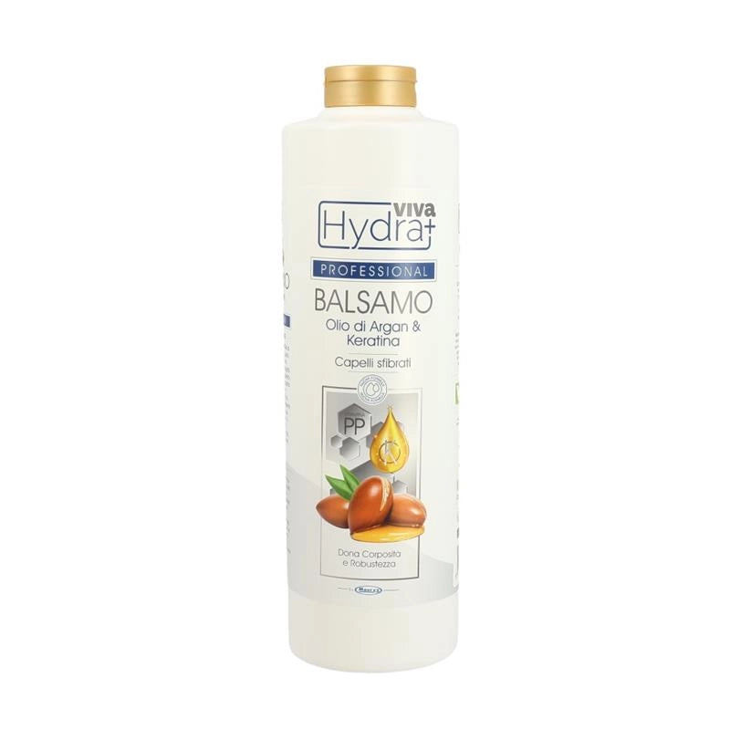 HYDRA VIVA+ BALSAMO PROFESSIONALE IN FORMATO DA 1 LT ALL'ARGAN E KERATINA