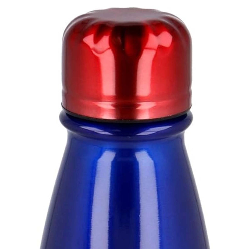 Bottiglia d'acqua da 600 ml con beccuccio versatore e tappo di sicurezza Blu Mickey Mouse