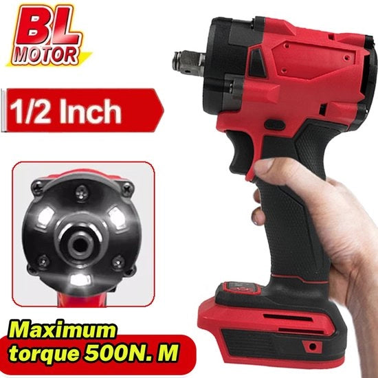 Chiave a martello elettrica - 1/2" - 4 rapporti di riduzione - 500 N.m