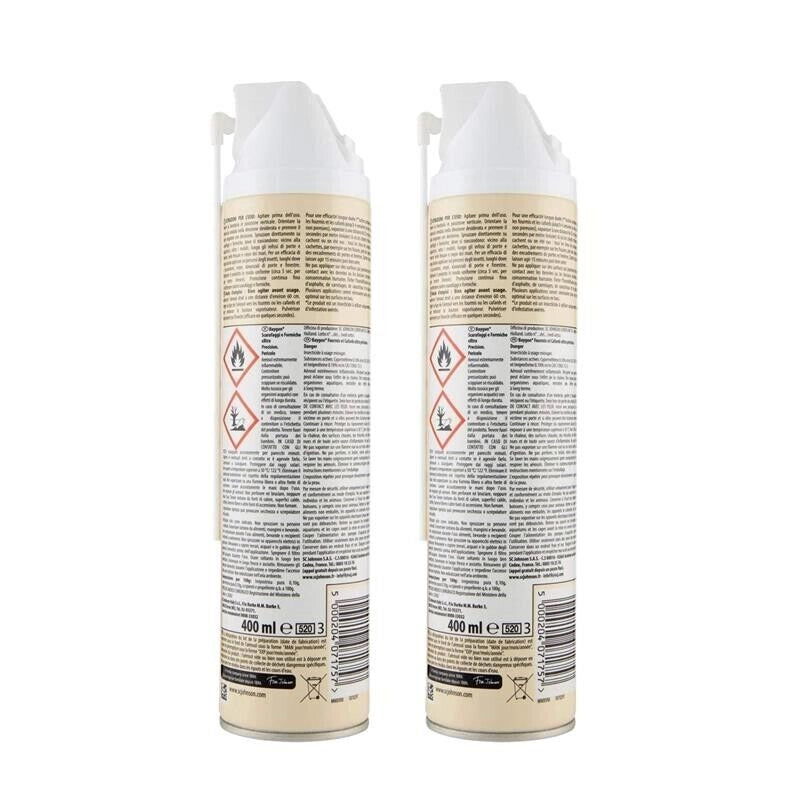 BAYGON INSETTICIDA SET 2 PZ X 400 ML SCARAFAGGI E FORMICHE SPRAY