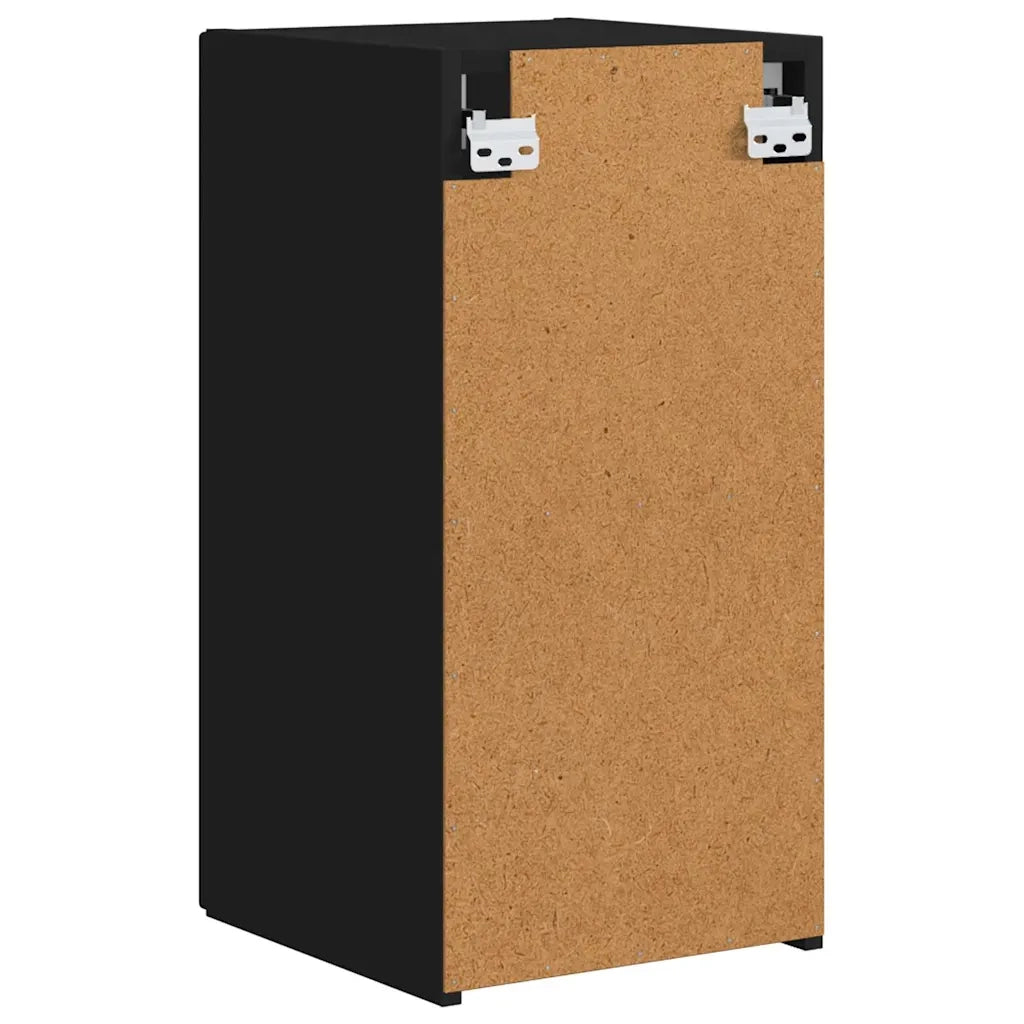 Mobile TV da Parete | Armadietto TV | Mobile Porta TV Nero 30 x 31 x 60 cm Legno multistrato