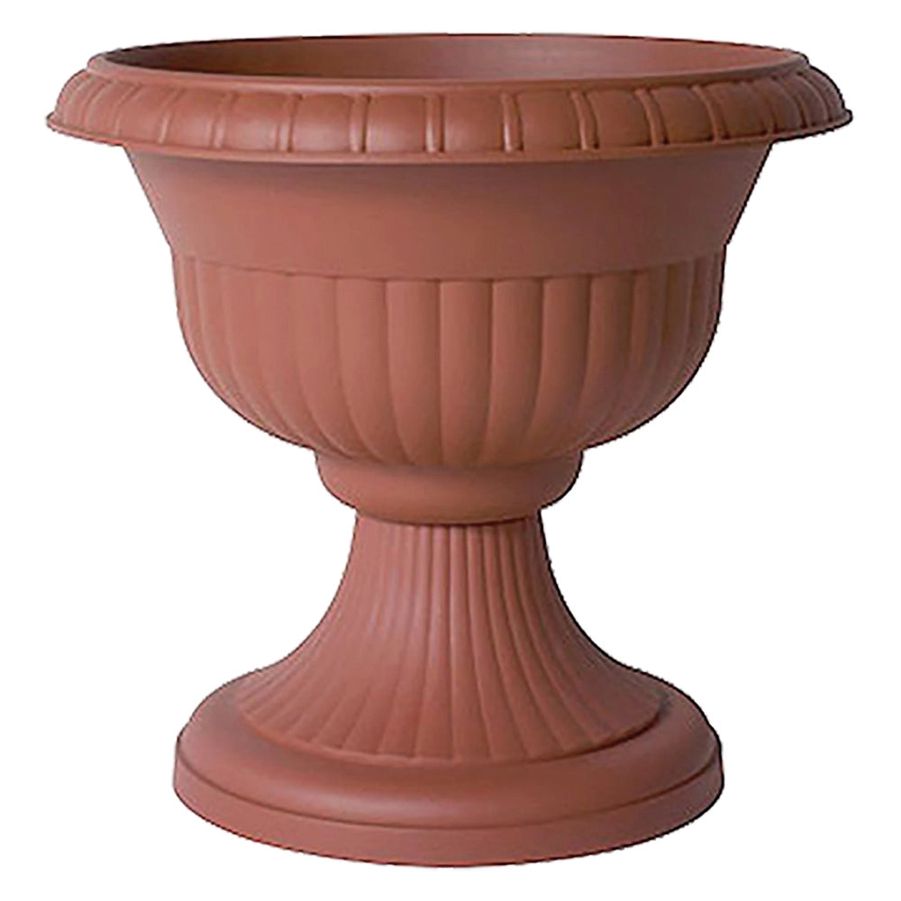 VASO CON SUPPORTO Ø cm 30 x h.30 lt.6,5 - coccio  - ARTPLAST