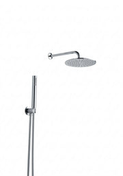 Set doccia 5 pezzi HIGH PRO 02 Gedy in ottone  D.25 cm - Cromato