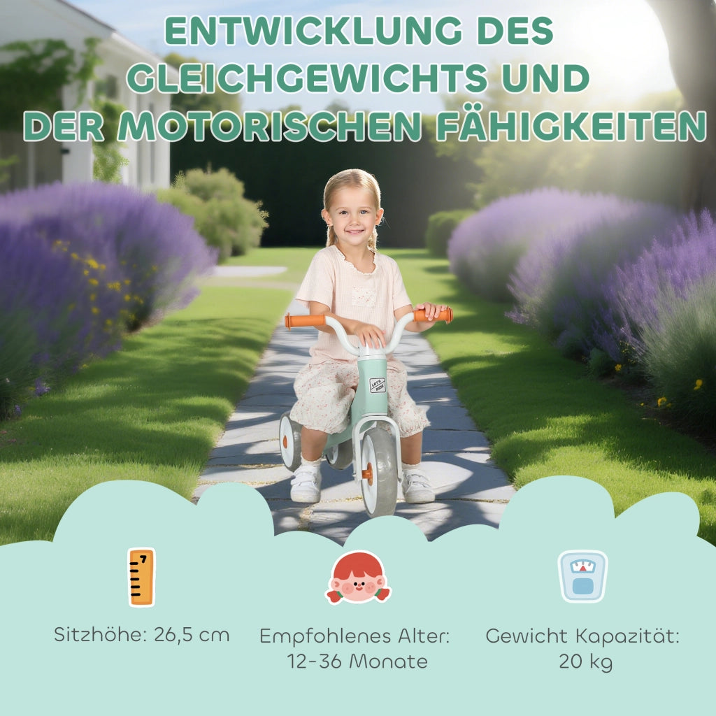 Bicicletta senza pedali per bambini ¨C zephmum ¨C Verde