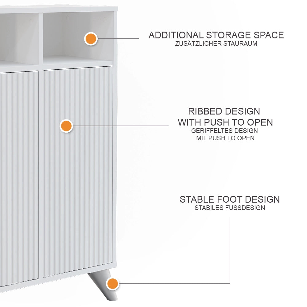 Vicco  Bianco 60 x 97 cm con 2 porte