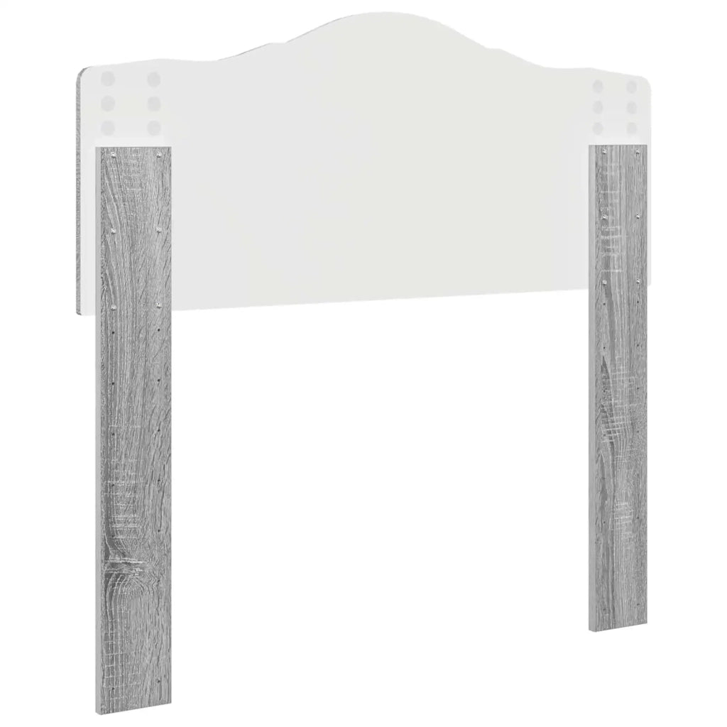 Testiera | Testata Grigio Sonoma Legno multistrato
