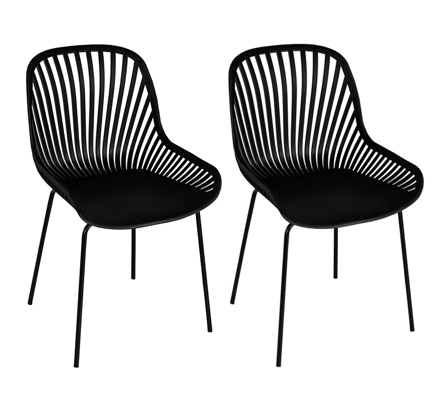Sedia da pranzo, sedia da giardino - Venice (2 pz) - SD10VEPM