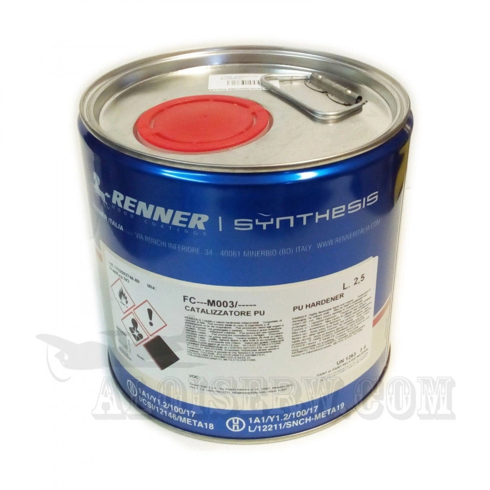 Renner fc m003 2,5lt catalizzatore rapido vernici pu poliuretaniche
