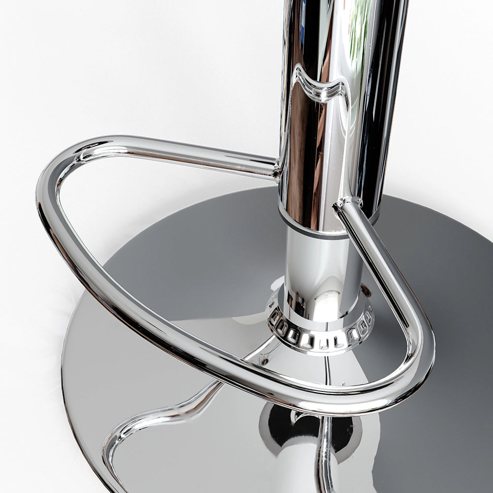Vicco Set di 2 sgabelli da bar Nero 33 x 92 cm 2 parti