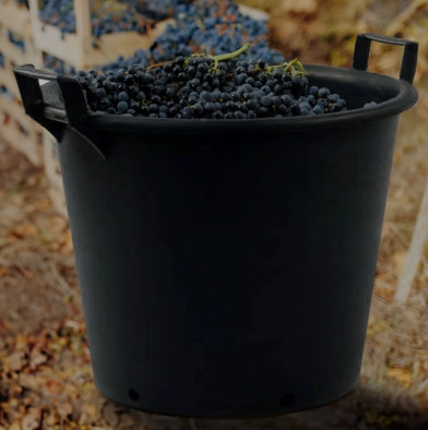 MASTELLO AGRICOLO CON MANICI 65 lt - Ø 55x42h