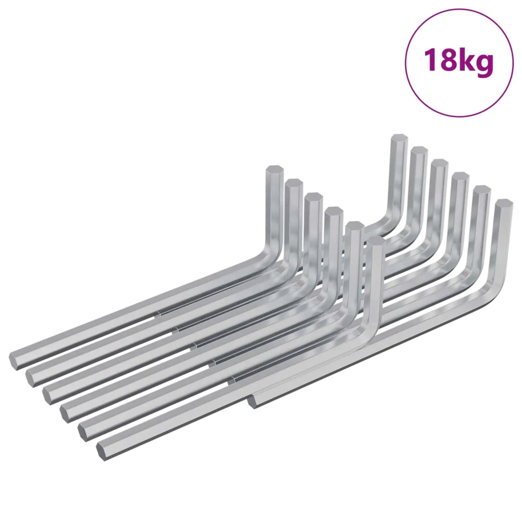 Chiave Esagonale 4675 pz Argento 20 x 52 mm Acciaio CFW4883111