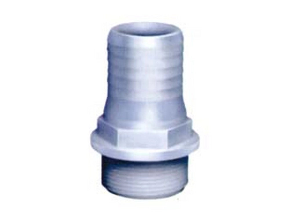 10pz raccordo in nylon portagomma dritto per pompe  - m 1"1/4 x ø mm.30 cod:ferx.fer197458