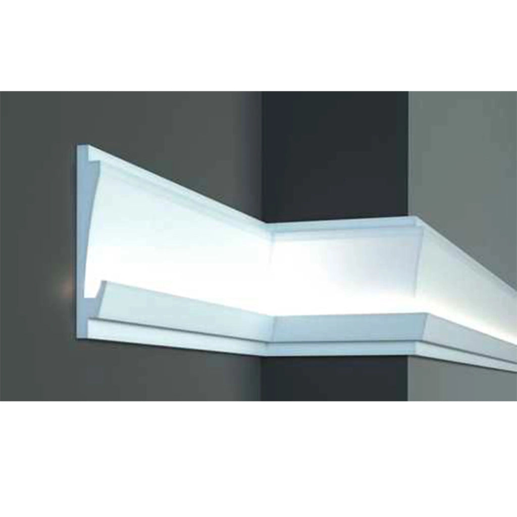 a barra *** STOCK *** Pacco da 4 barre di cornice XPS  Con alloggio LED 25X180x1150 KD404