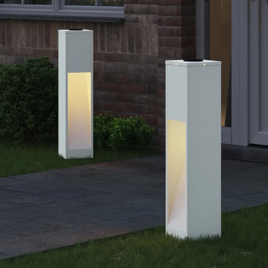 Lucina LED Solare da Percorso 2 pz Bianco CFW1248487