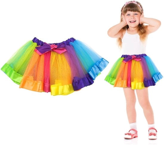 Costumi di Ballo Rok Regenboog Gelaagd Colorato per Adulti 

Modello: Tutu Rok Regenboog
Lunghezza: 32 cm
Descrizione: Rok per danza con disegno regenboog, adatto per adulti