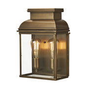 Applique esterna Old Bailey ottone anticato E27 Elstead