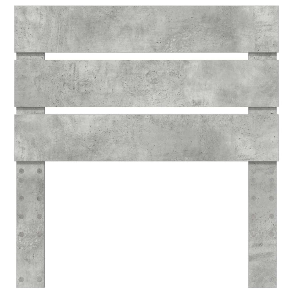 Testiera | Testata Grigio cemento Legno multistrato
