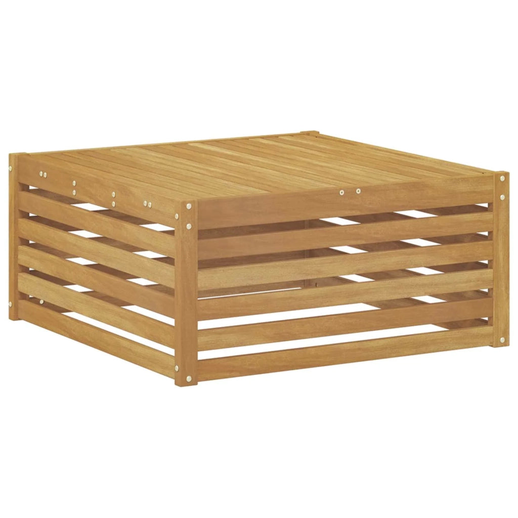 Set di divani da esterno con cuscino 8 pcs Bianco e Beige 3390883