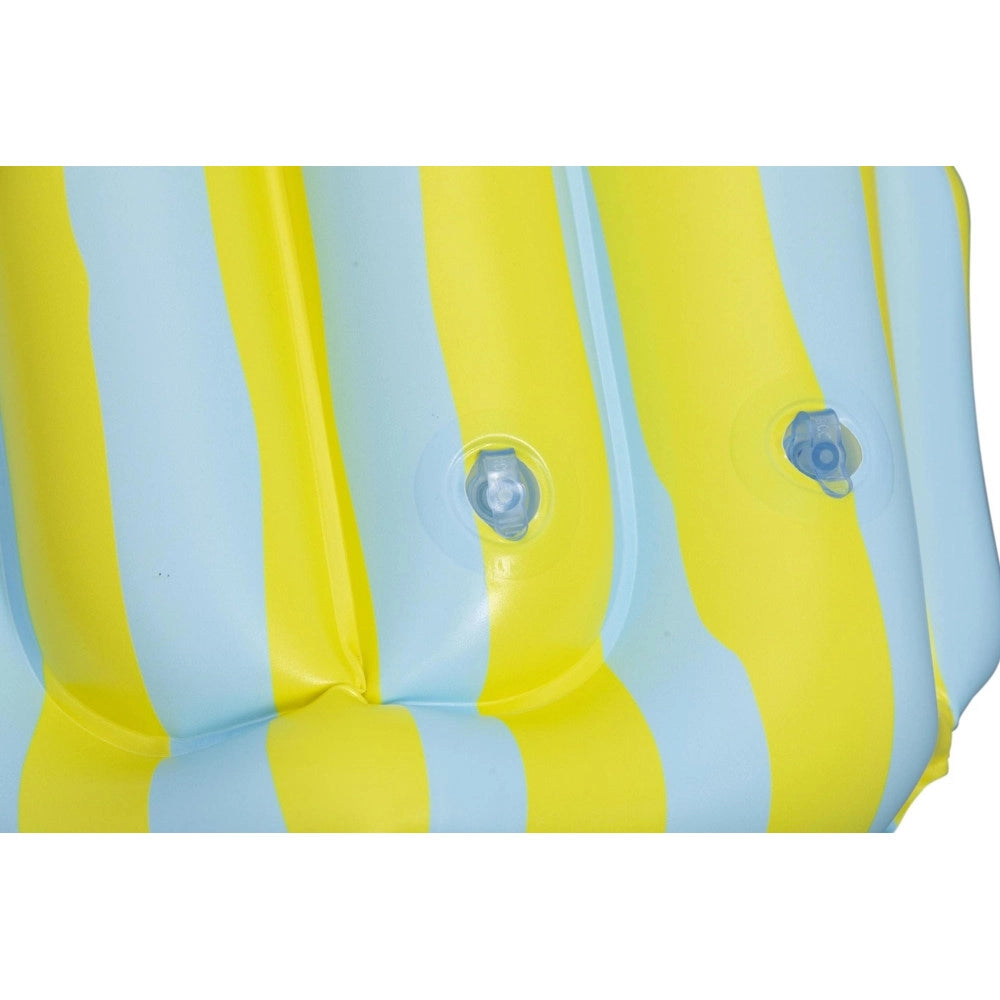 Trade Shop - Giubbino Da Nuoto Salvagente Gonfiabile Stitch Per Bambini 3-6anni Fibbie Regolabili 9104r -