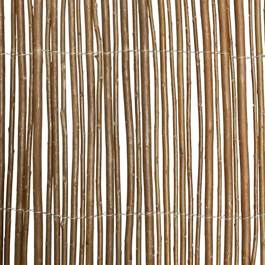 Recinzione in Willows Naturale 140 x 500 cm Salice 42007986