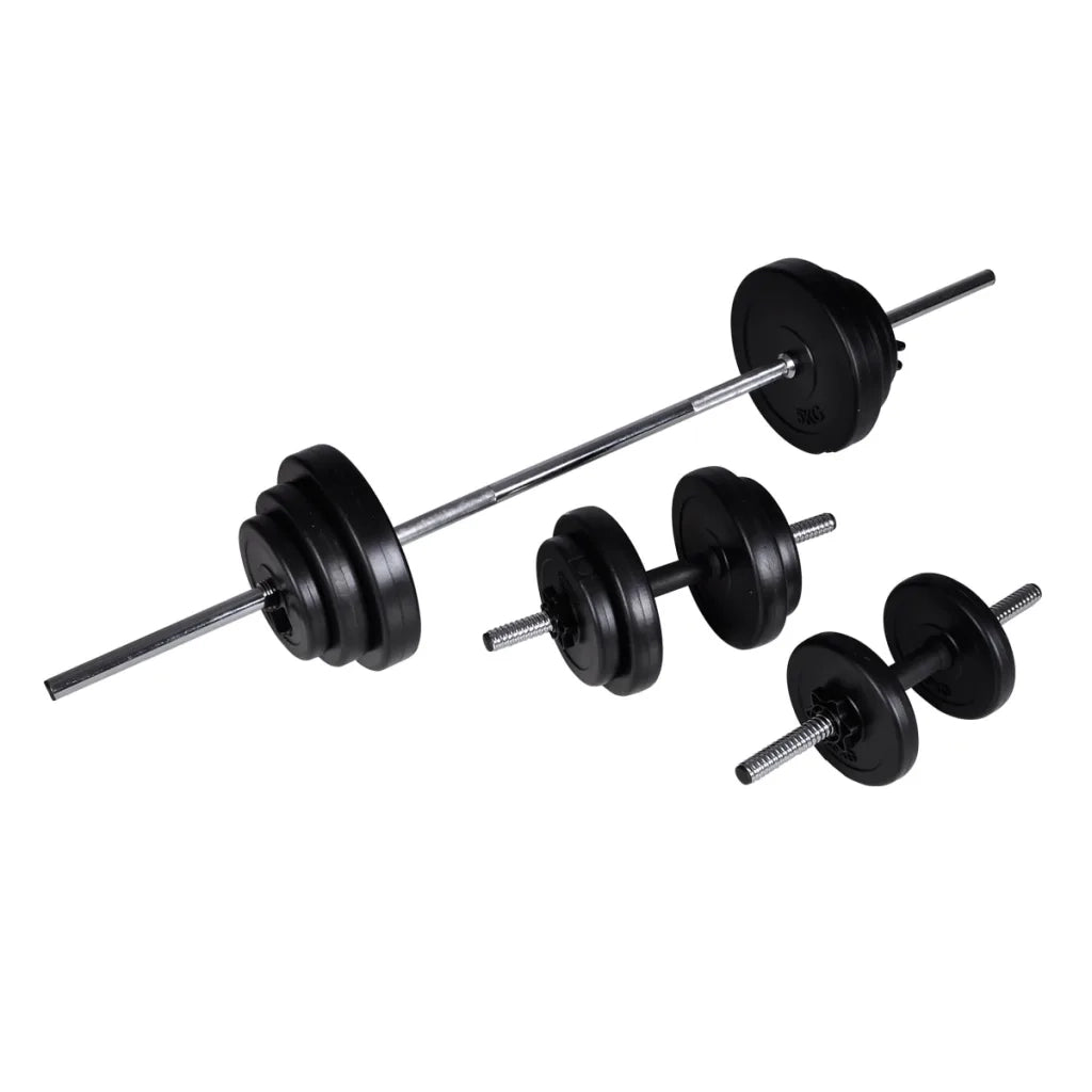 Set Bilanciere con 2 Manubri 30,5 kg CFW5714878