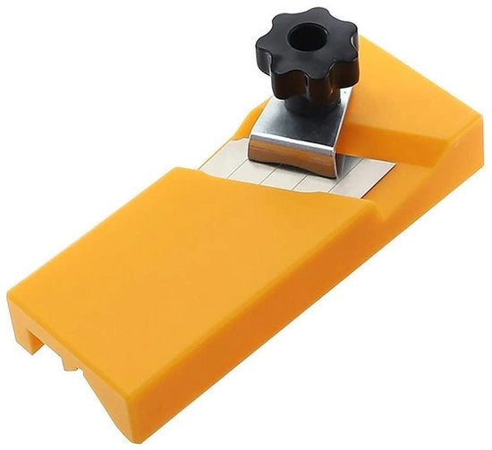 Pannello di Gesso a Mano per Trasformare - Gipsplaat Schaafrand Tool - Giallo - Trimmer per Pannelli - Ideale per la Finitura dei Bordi - Manuale