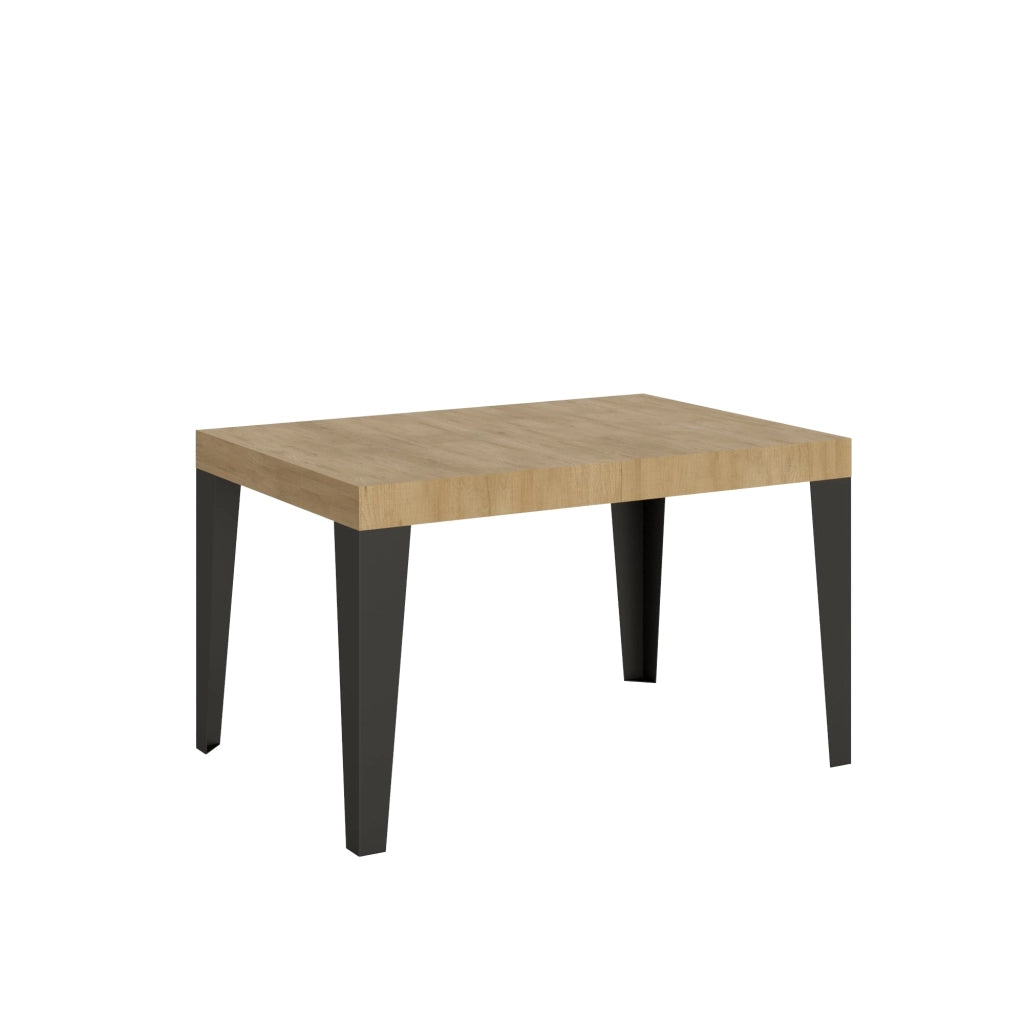 Tavolo Allungabile 140-224x80x77 cm Flame Quercia Natura