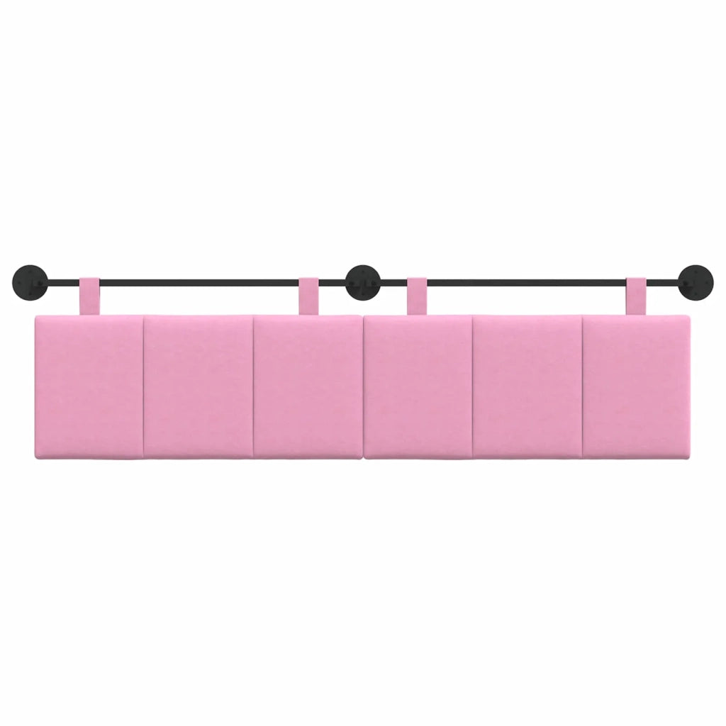 Testiera | Testata sospesa Rosa Tessuto