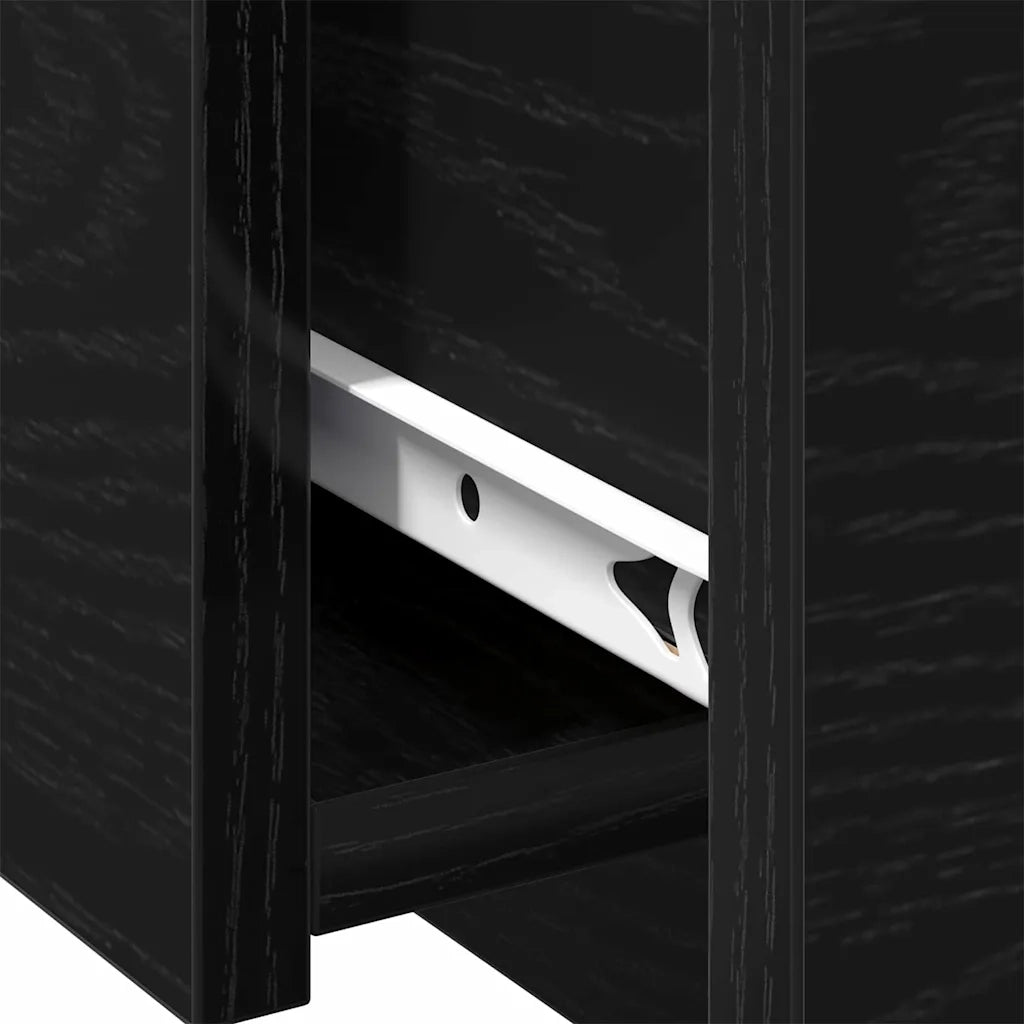 Tavolino da salotto Rovere Nero 90 x 60 x 31 cm 862634