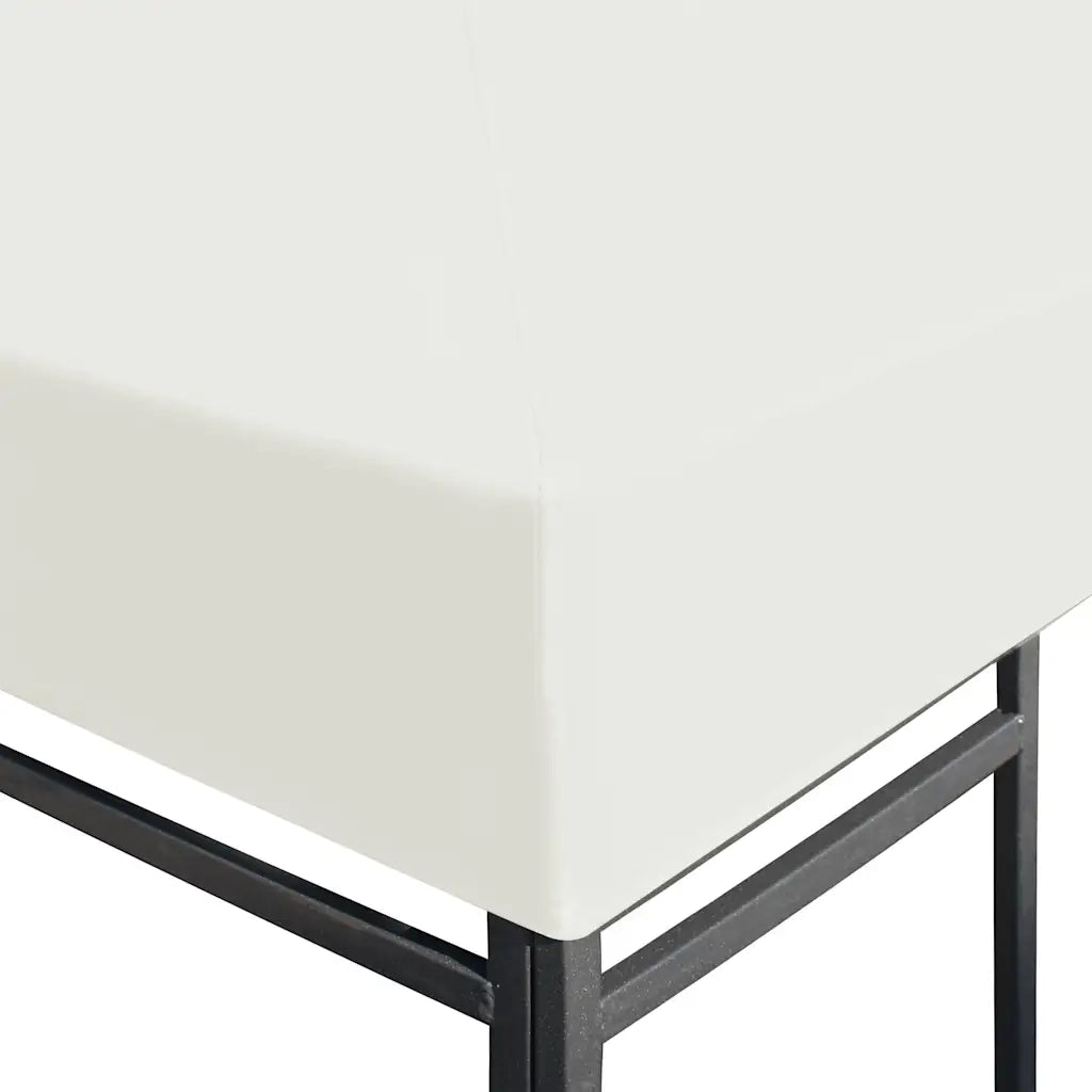 Copertura Superiore per Gazebo 310 g/m² 3x3 m Bianco Crema 44777