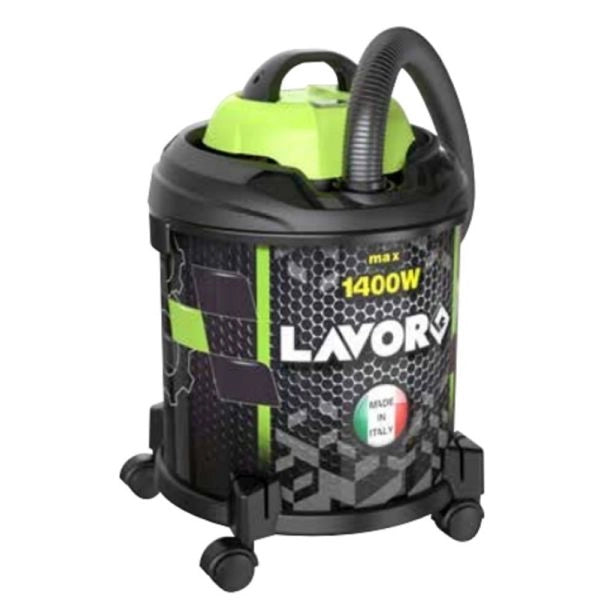 Lavor aspirapolvere / liquidi joker 1400 s - 1200 w (max1400 w) - 180 mbar / 18 kpa - 40 l / s - 20 l