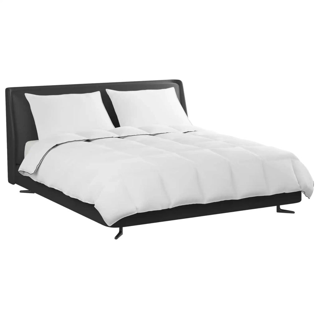 Duvet Invernale con cuscino 3 pcs Bianco Piuma d'anatra 3376918