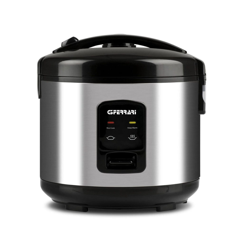 G3 Ferrari G1009900 Sakuri So Cuociriso 1.8 L 700W Cottura a Vapore Pentola Antiaderente colore Nero Acciaio Inox