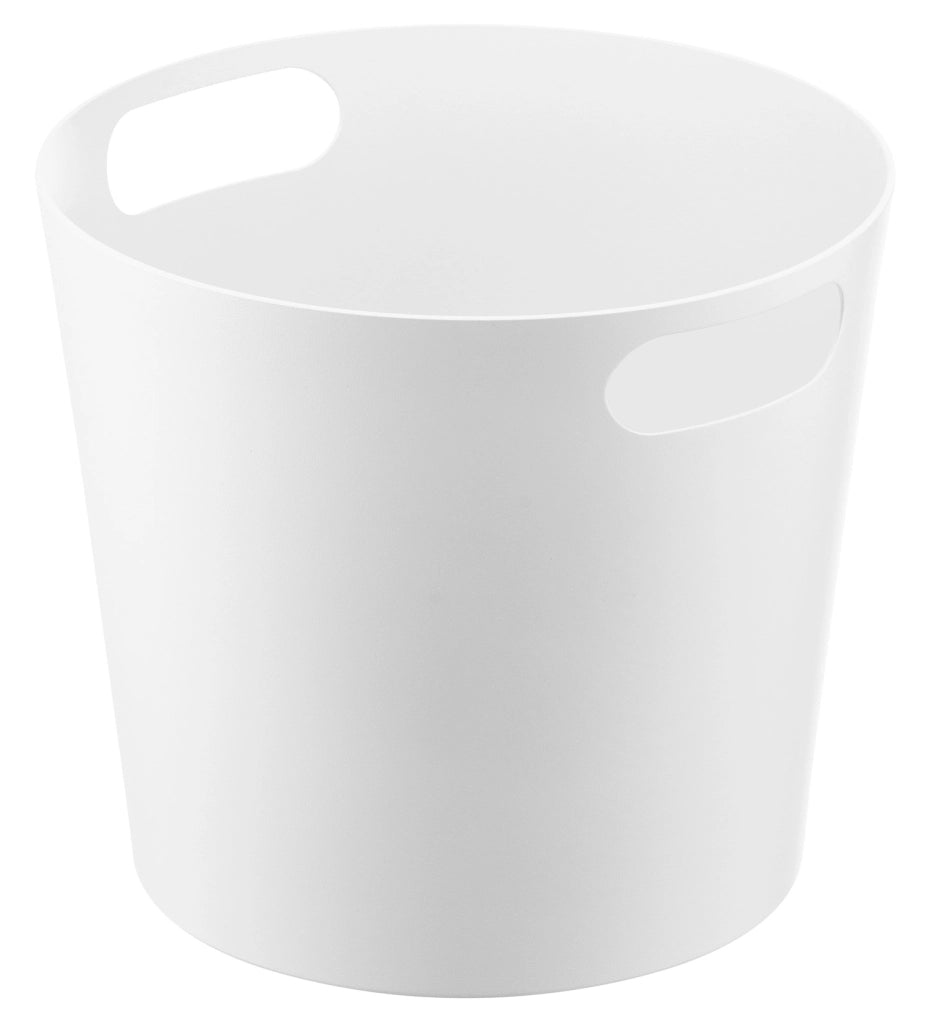 Secchiello da Terra in Alluminio Belfer 42/SCT Bianco